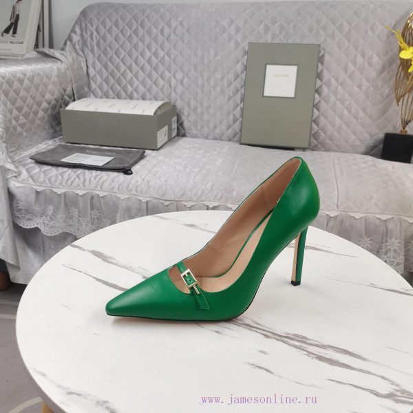 New Top Top TOM FORD2024 official website synchronized new belt buckle square toe high-heeleoq1qh673 - Image 6