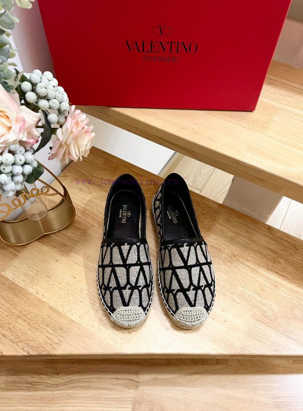 Women's and Men's 280Valentino Garavani/Valentino Canvas V New Fisherman's Shoes-Large V cannqvkhmgk