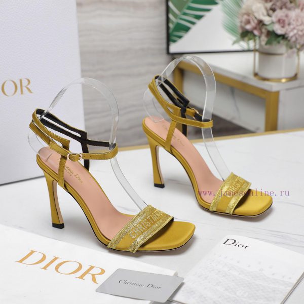 The mostDior/Dior 24S Spring/Summer New ProductsSilver thread embroidery techniqueHigh heelebct9bw48