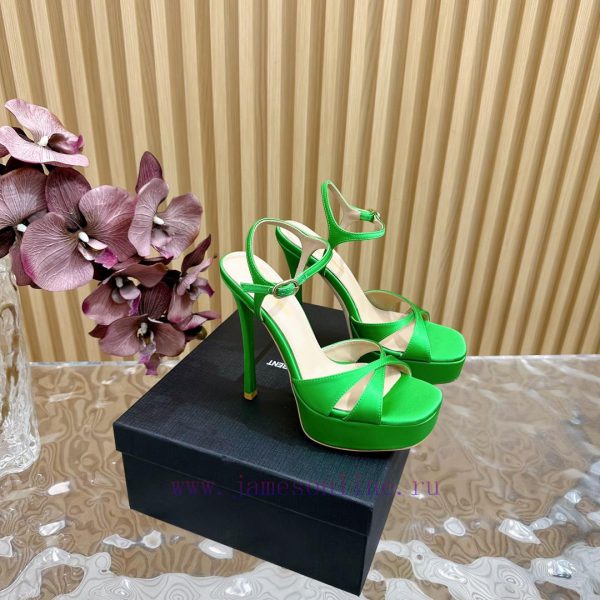 New YSL Saint Laurent - SS2024 Summer Fish Mouth High Heels New Fashion High Heels Sandals——rxhjeln1