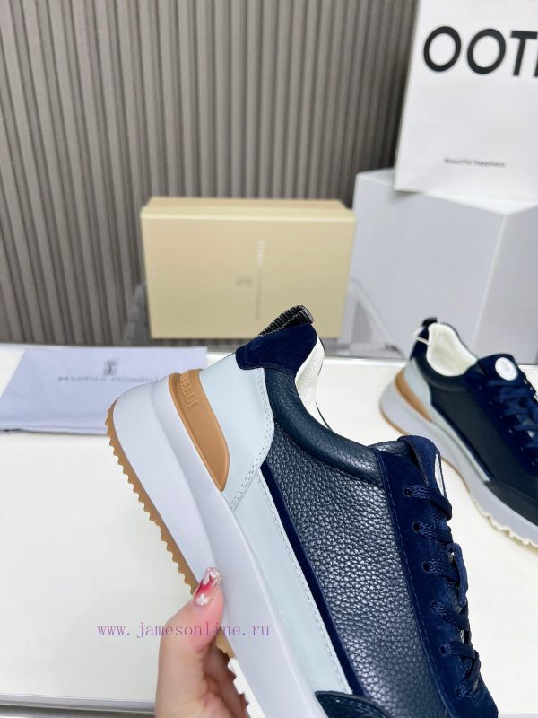 BrunelloCucinelli ? Top Four Seasons Classic Casual Men's Sports Shoes Newly Revised and Upg3nuasgmu - Image 7