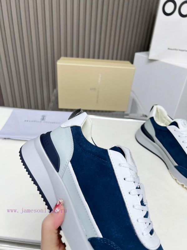 BrunelloCucinelli ? Top Four Seasons Classic Casual Men's Sports Shoes Newly Revised and Upggwafq10j - Image 8