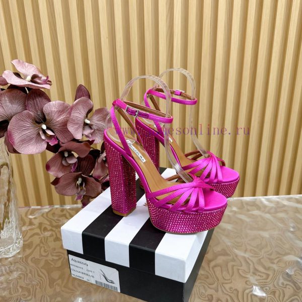 2024 Spring/Summer New AQUAZURA Zp Original Mold New Waterproof Platform High Heel Sandals——rihbjow2