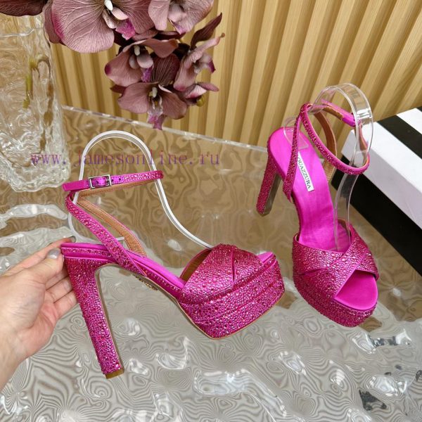 2024 Spring/Summer New AQUAZURA Zp Original Mold New Waterproof Platform High Heel Sandals——e5pqeqh1 - Image 9