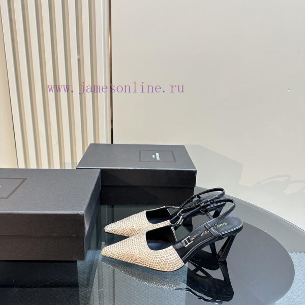 YSL Saint Laurent - SS2024 New Autumn Collection Diamond High Heel Sandals2024 series high-h1r87r5qg