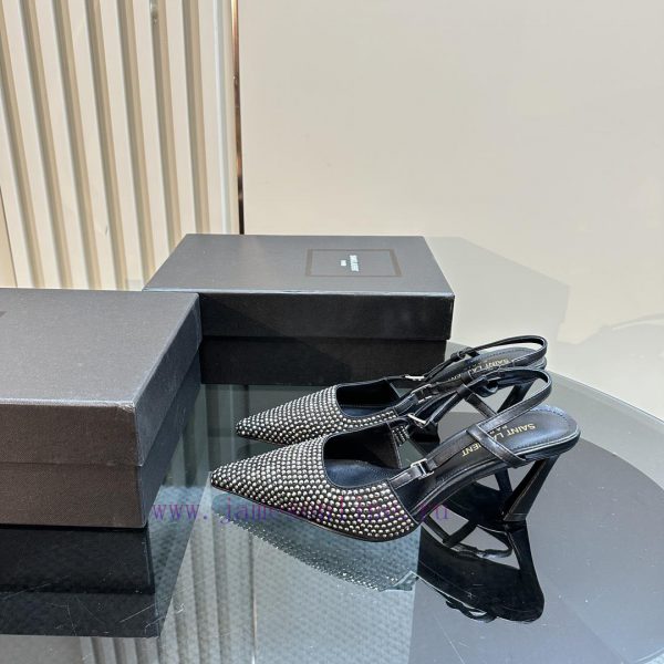 YSL Saint Laurent - SS2024 New Autumn Collection Diamond High Heel Sandals2024 series high-h65kmvpzk
