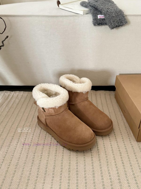 ?*g ₂₀₂₄ .  Curl up a row of buttoned snow bootsMilard Girl's Dream Boots~Handmade top layerk83sjn9t