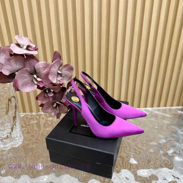 New YSL Saint Laurent - SS2024 Summer Fish Mouth High Heels New Fashion High Heels Sandals——2dkleln5