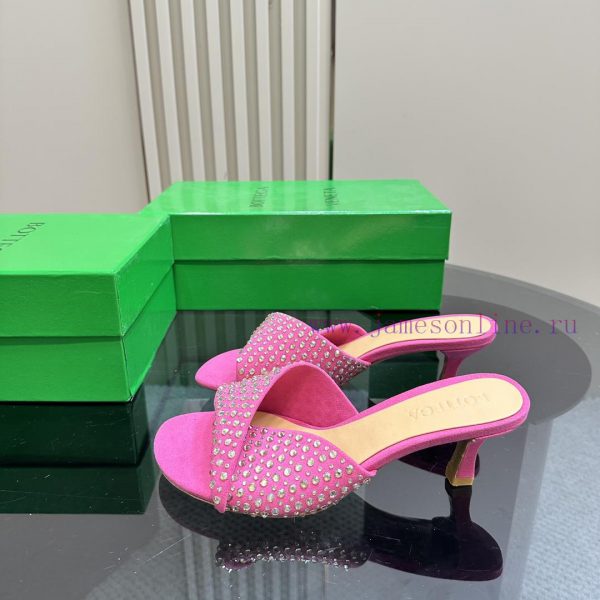 Bottega Venet* The latest and most classic woven high-heeled sandals, ins&Xiaohongshu, are wxfb382lc