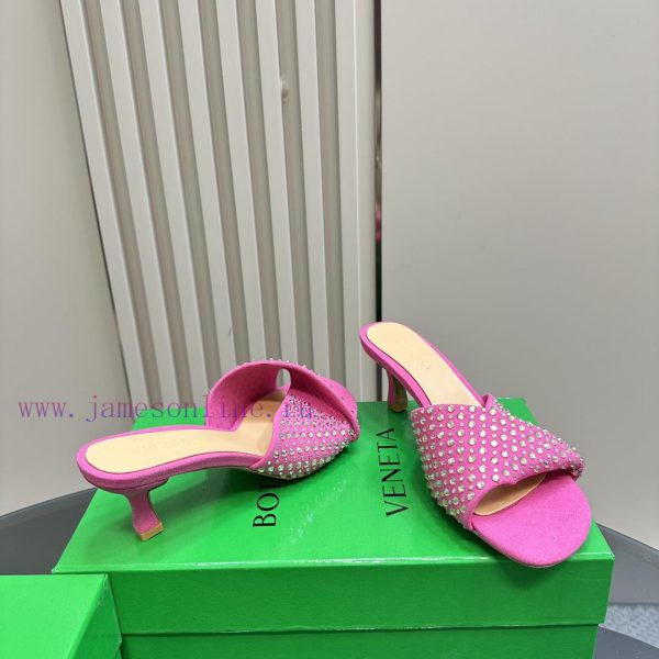 Bottega Venet* The latest and most classic woven high-heeled sandals, ins&Xiaohongshu, are wxfb382lc - Image 5