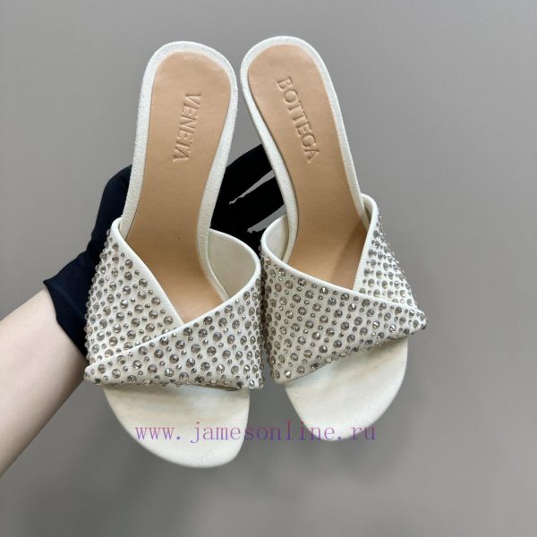 Bottega Venet* The latest and most classic woven high-heeled sandals, ins&Xiaohongshu, are wuo58kq4s - Image 7