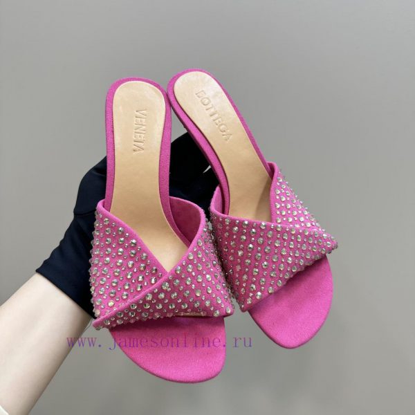 Bottega Venet* The latest and most classic woven high-heeled sandals, ins&Xiaohongshu, are wxfb382lc - Image 7