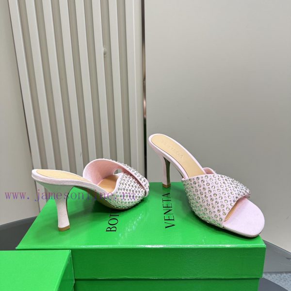 Bottega Venet* The latest and most classic woven high-heeled sandals, ins&Xiaohongshu, are wzg48ryjl - Image 5