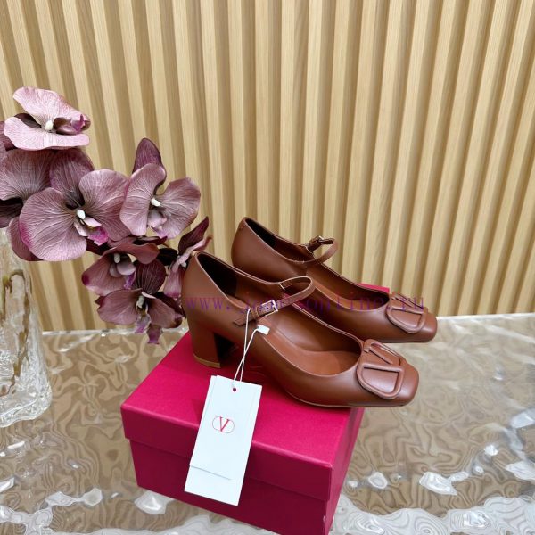 -- New Warren——————2024 Top Quality Valentino Coarse Heel Mary Jane Single Shoes with Exquisoyzrx2ro