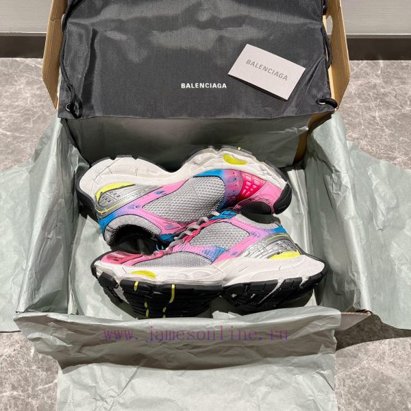Top Balenciaga Parisian Maison Stapler Stapler Stapler Shoes with round toe, thick bottom, aw25qmc3e
