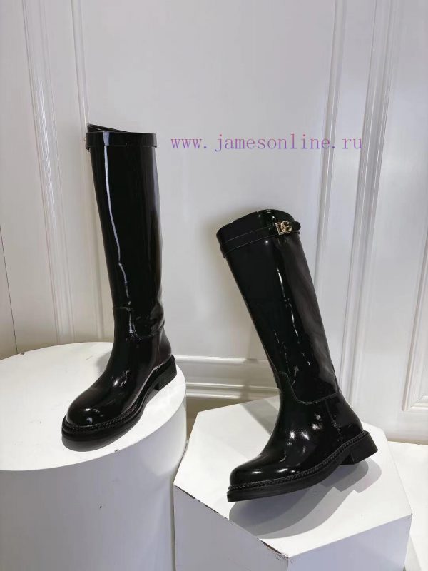 DG new 15 inch boots, made of avocado leather, with leather lining inside, sizes 35-41g3zxo8sh - Image 3