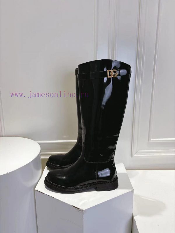 DG new 15 inch boots, made of avocado leather, with leather lining inside, sizes 35-41g3zxo8sh - Image 5