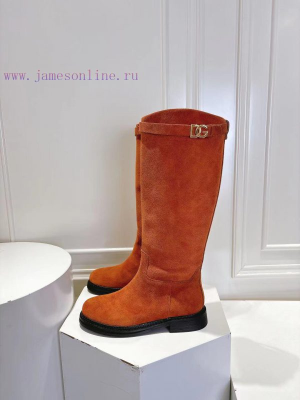 DG new 15 inch boots, made of avocado leather, with leather lining inside, sizes 35-41mnn46hb5 - Image 5