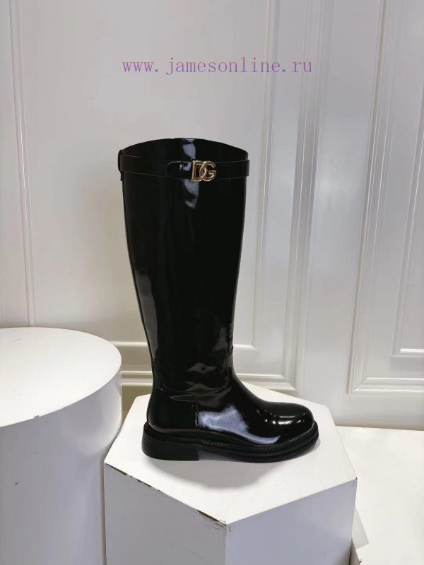 DG new 15 inch boots, made of avocado leather, with leather lining inside, sizes 35-41g3zxo8sh - Image 6