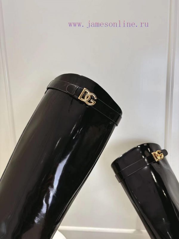 DG new 15 inch boots, made of avocado leather, with leather lining inside, sizes 35-41g3zxo8sh - Image 8