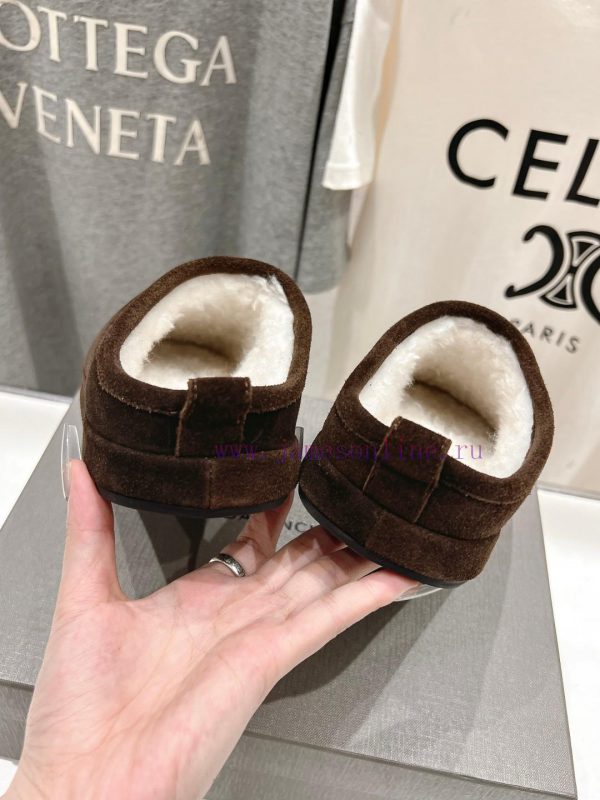 BALENCIAGA * Balenciaga 24ss Autumn/Winter New Wool Slippers Snow BootsOne of the must-have en6ampj3 - Image 10