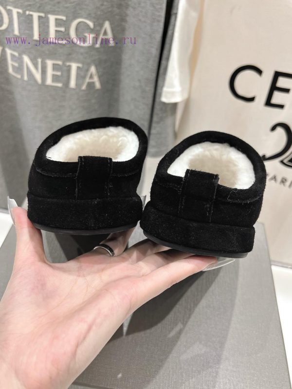 BALENCIAGA * Balenciaga 24ss Autumn/Winter New Wool Slippers Snow BootsOne of the must-have 3h1qui5m - Image 9