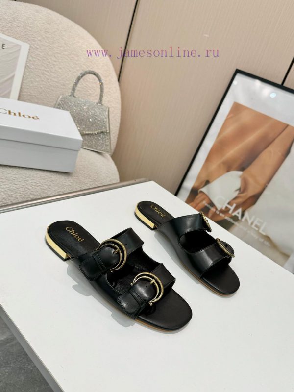 Chloe new style, cowhide fabric, sheepskin lining, sizes 35-43, leather sole plus 307kda8pe0 - Image 6