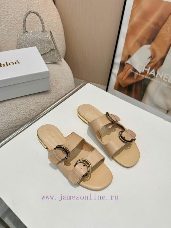 Chloe new style, cowhide fabric, sheepskin lining, sizes 35-43, leather sole plus 307d9h8hp4 - Image 6