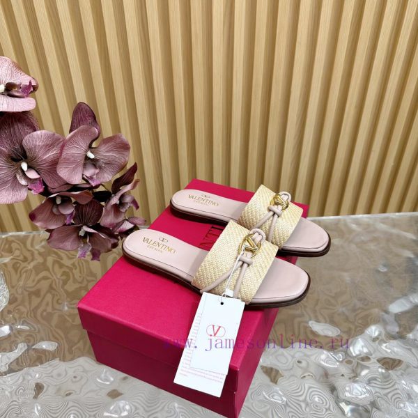 -- New Warren——————2024 Top Quality Valentino Woven Slippers with Exquisite Texture ️ Very e0krews9d