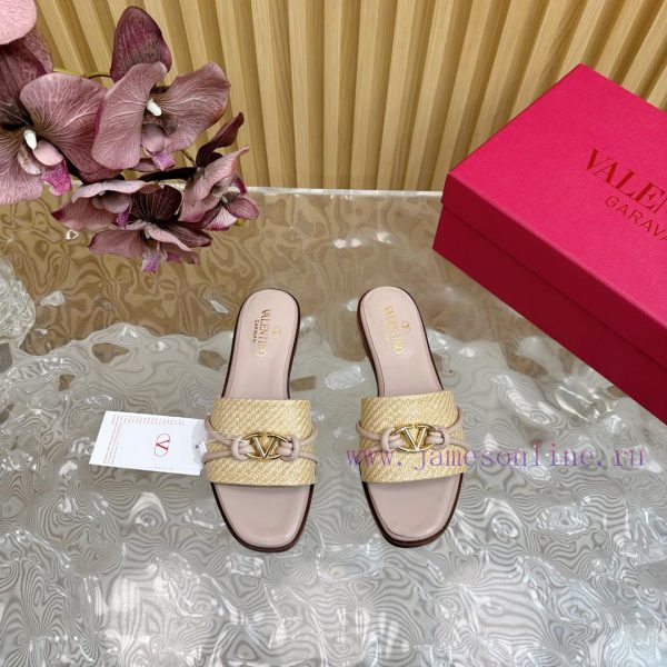 -- New Warren——————2024 Top Quality Valentino Woven Slippers with Exquisite Texture ️ Very e0krews9d - Image 5