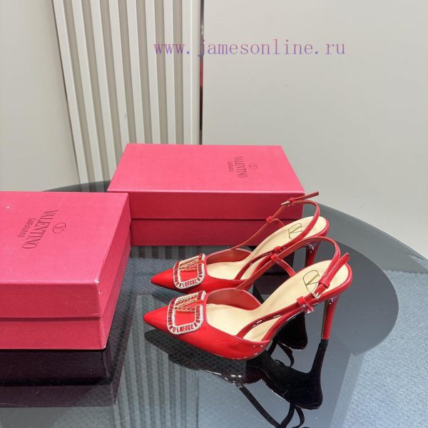 ????????? Warren rhinestone V-button sandals, the latest series from V Home, can be said to fn31xg1z