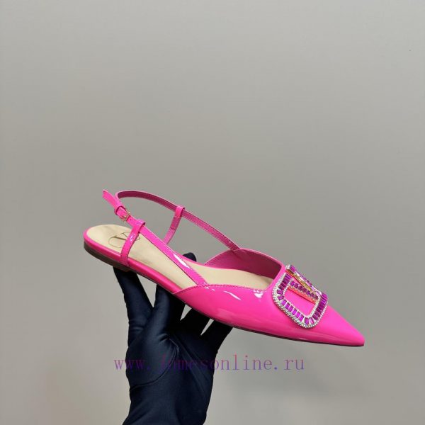 ????????? Warren rhinestone V-button sandals, the latest series from V Home, can be said to 2hzrcyjs - Image 8