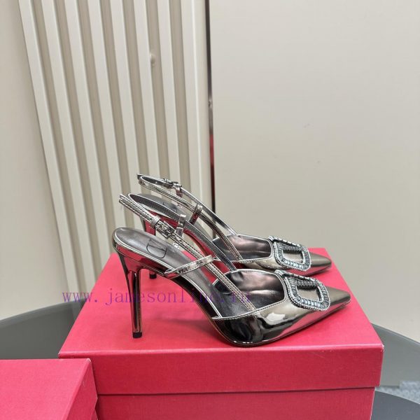 ????????? Warren rhinestone V-button sandals, the latest series from V Home, can be said to auri5utk - Image 6