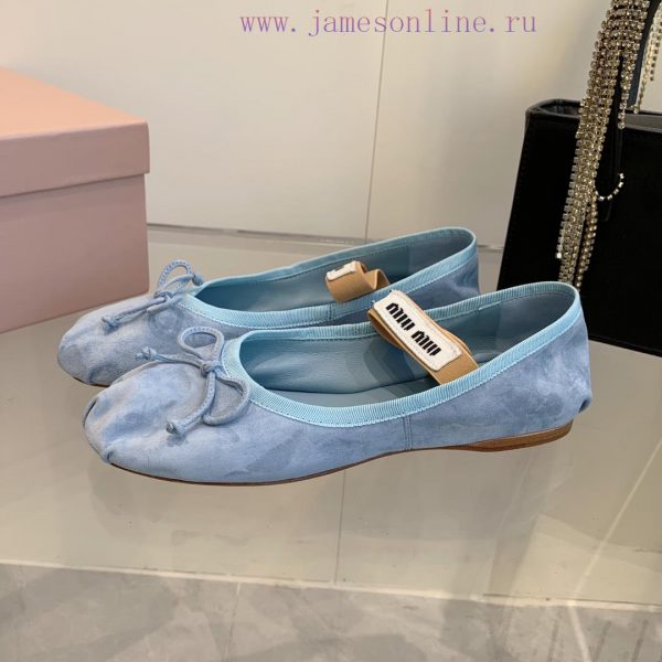 2 ️⃣ four ️⃣ The new color miumiu French fairy ballet shoes come with beauty. Each color is hpfvri66 - Image 3