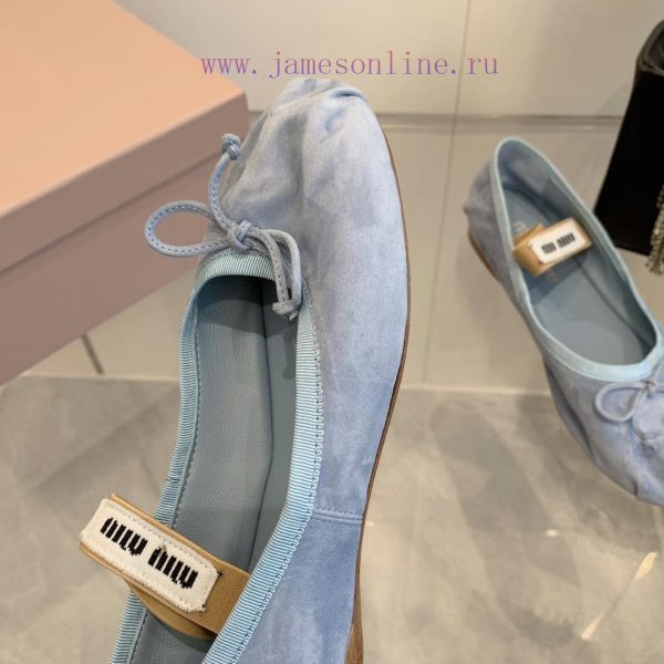 2 ️⃣ four ️⃣ The new color miumiu French fairy ballet shoes come with beauty. Each color is hpfvri66 - Image 6