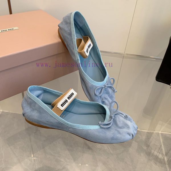2 ️⃣ four ️⃣ The new color miumiu French fairy ballet shoes come with beauty. Each color is hpfvri66 - Image 7