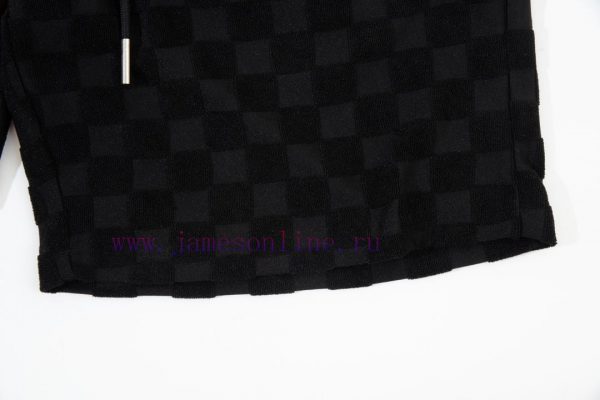 ️   Louis Vuitton/Louis Vuitton plaid jacquard towel pants2024SS new knitted shorts, customi 4iqdcun6 - Image 6