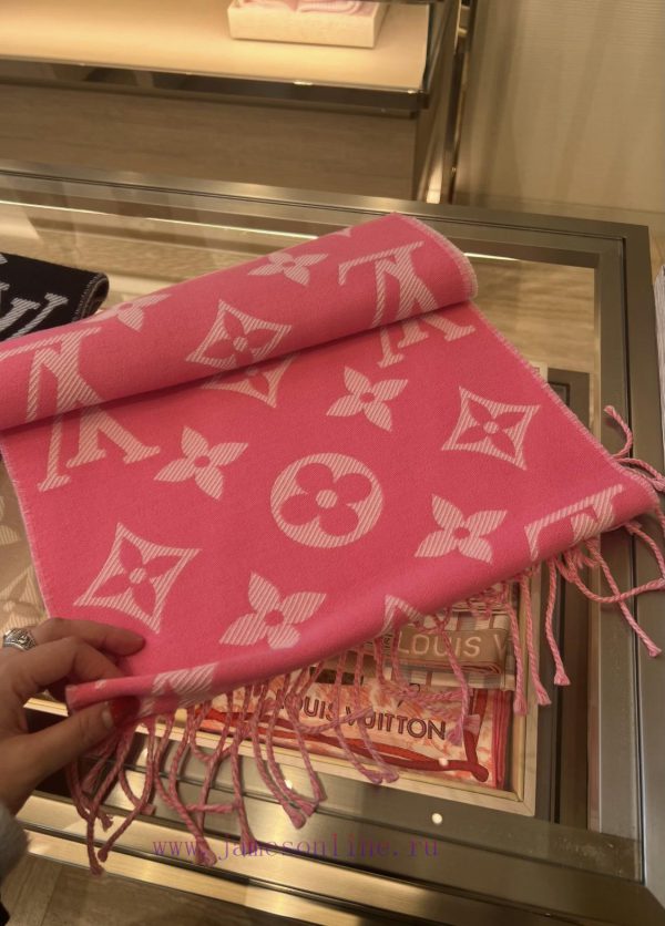 ️ Donkey brand essential double-sided presbyopia wool scarf~The presbyopia element is really9zx84zlq - Image 4