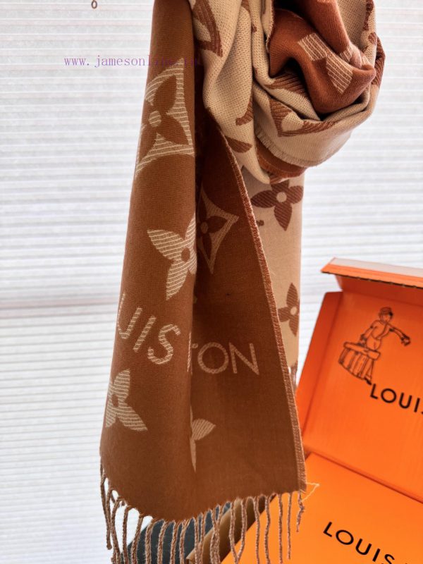 ️ Donkey brand essential double-sided presbyopia wool scarf~The presbyopia element is reallyryr0be3u - Image 8