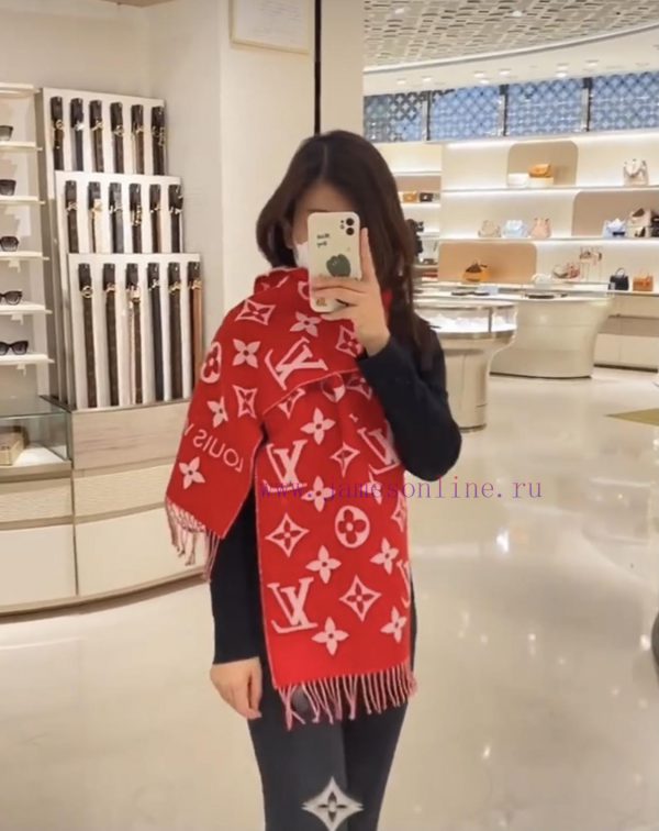 ️ Donkey brand essential double-sided presbyopia wool scarf~The presbyopia element is reallyv12qlgfs