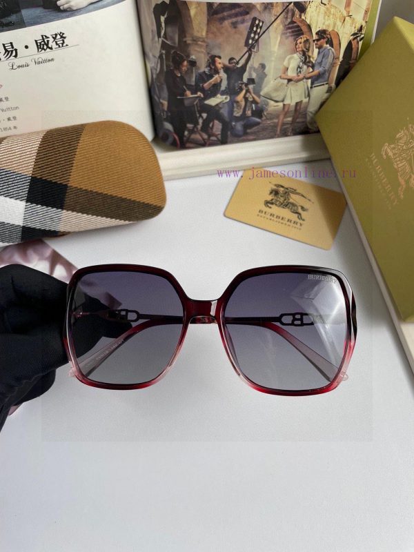 New brand, Burberry Women's Polarized Sunglasses PC Frame Imported Burberry HD Polarized Lenf1tnl7tf - Image 6