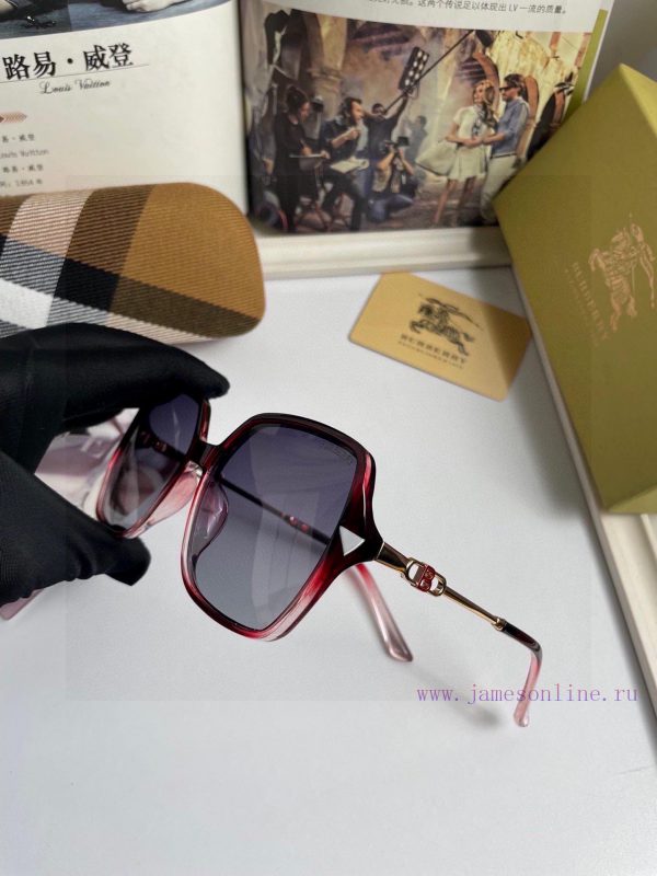 New brand, Burberry Women's Polarized Sunglasses PC Frame Imported Burberry HD Polarized Lenf1tnl7tf - Image 8