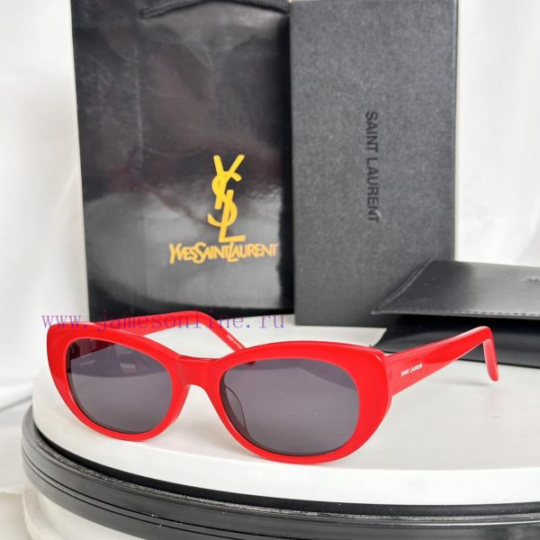 YSL Sunglasses Warm Heart Gold and Yanaza Same Style Small FrameSAINT LAURENT SL316Size53 mo9envc8i7 - Image 5