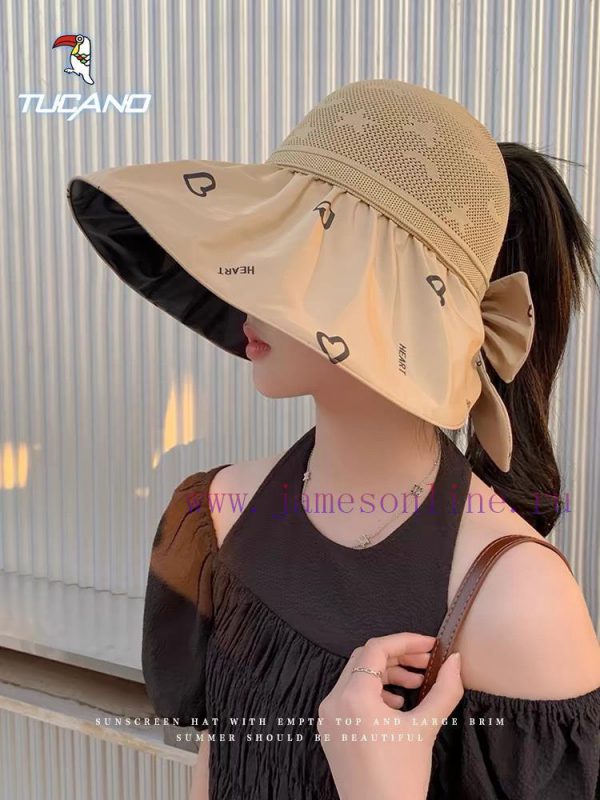Chanel 2024 Summer Collection Large brimmed Sky top Sunshade Fisherman's Hat Romantic Beach 05m5ju8t