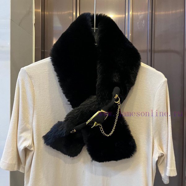 Celine autumn/winter versatile scarf, made of fiber fur and grass for super warmth. High endjqrui71h