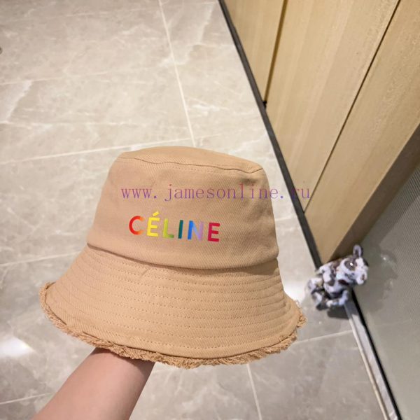 .   CELINE 2023 Autumn/Winter New Tassel Fisherman's Hat, Foldable Sunshade and Easy to Matcylkzyn71