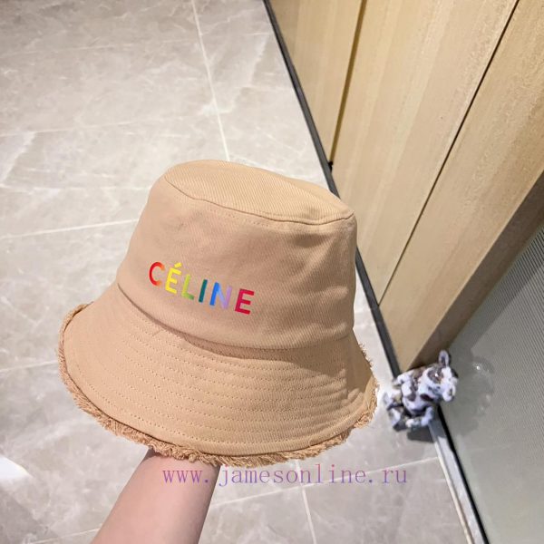 .   CELINE 2023 Autumn/Winter New Tassel Fisherman's Hat, Foldable Sunshade and Easy to Matcylkzyn71 - Image 7
