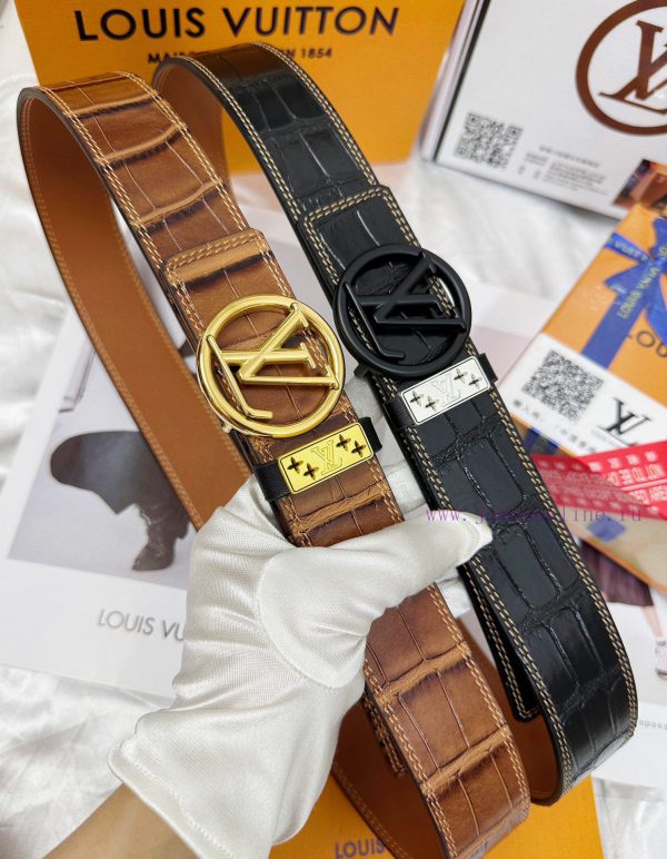 Belt LV Louis Vuitton's top tier replicaThe waistband is made of 100% imported original cowh 5mi91qha
