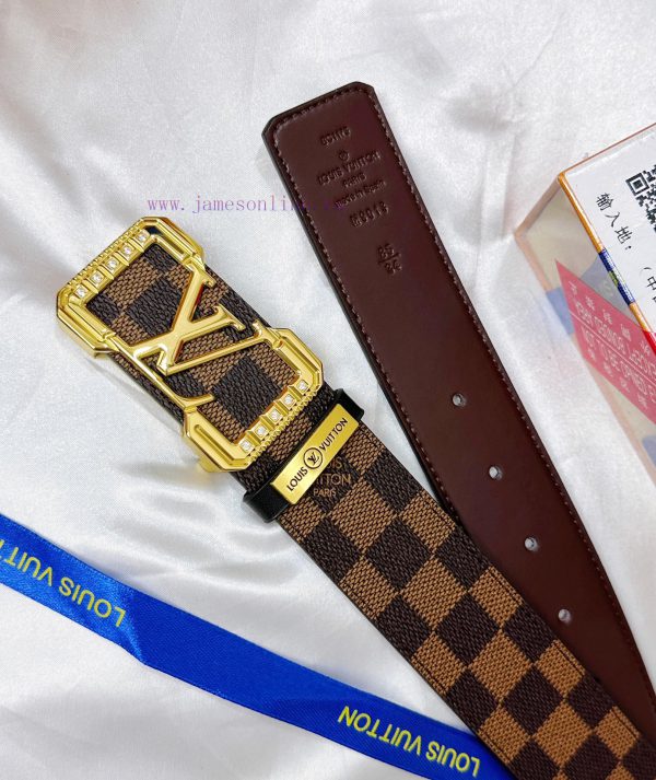 Belt LV Louis Vuitton inlaid with full diamondsThe waistband is replicated with 100% head la rsqix2dz - Image 10