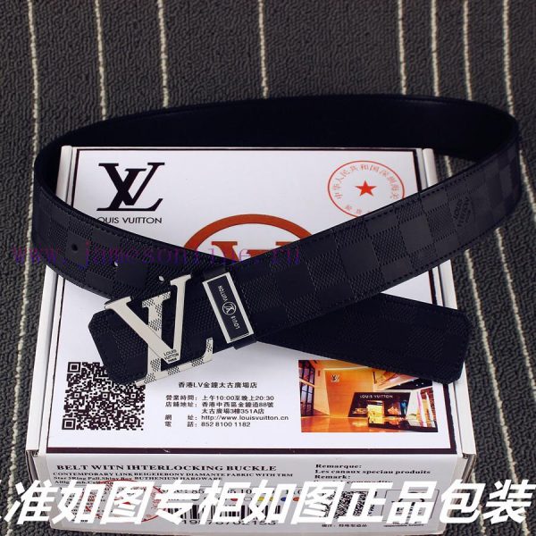 Lv... Louis Vuitton ️Identify and receive a punch as a giftMaterial: 100% top layer cowhide, 3r02h3ic - Image 7